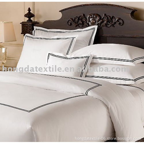 100%cotton 600TC hotel bedding sheet